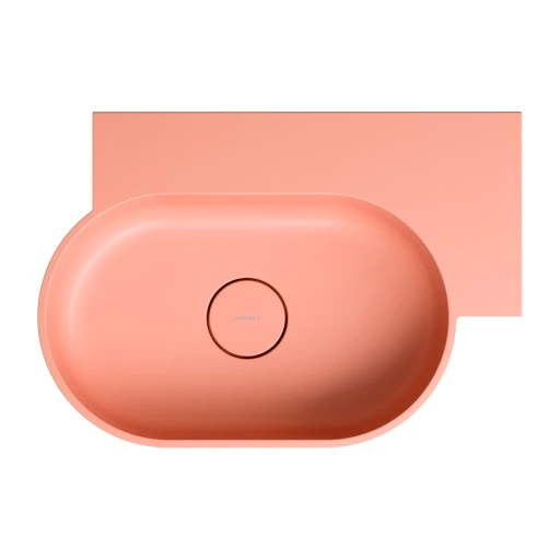 umywalka nablatowa/wisząca - prawa, 55 x 38 cm