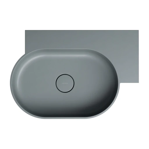 countertop/wall-mounted basin - right, 64 x 44 cm