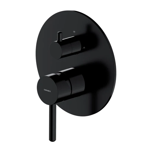 exposed element for 3-way shower/bath mixer