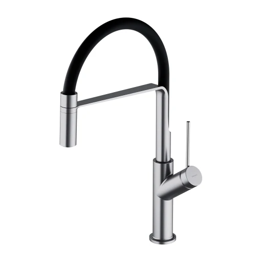 kitchen tap with pull-out spout