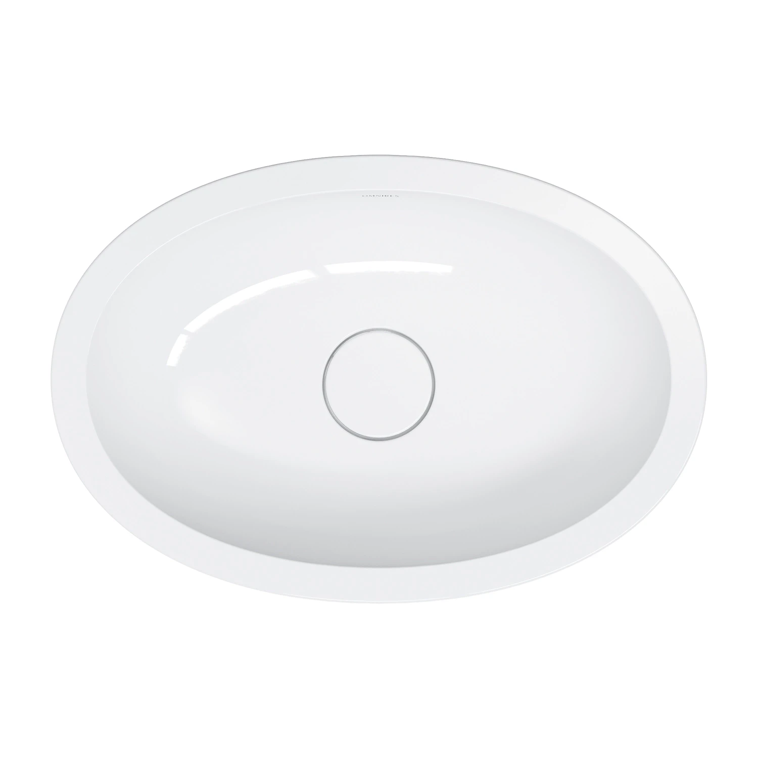 undercounter basin, 48 x 31 cm