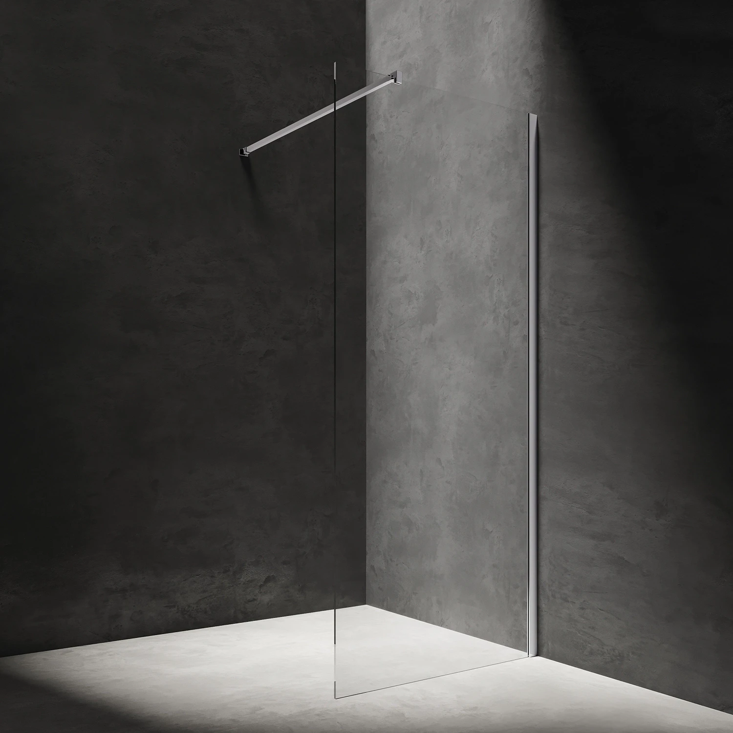 Walk-in-Dusche, 120 cm