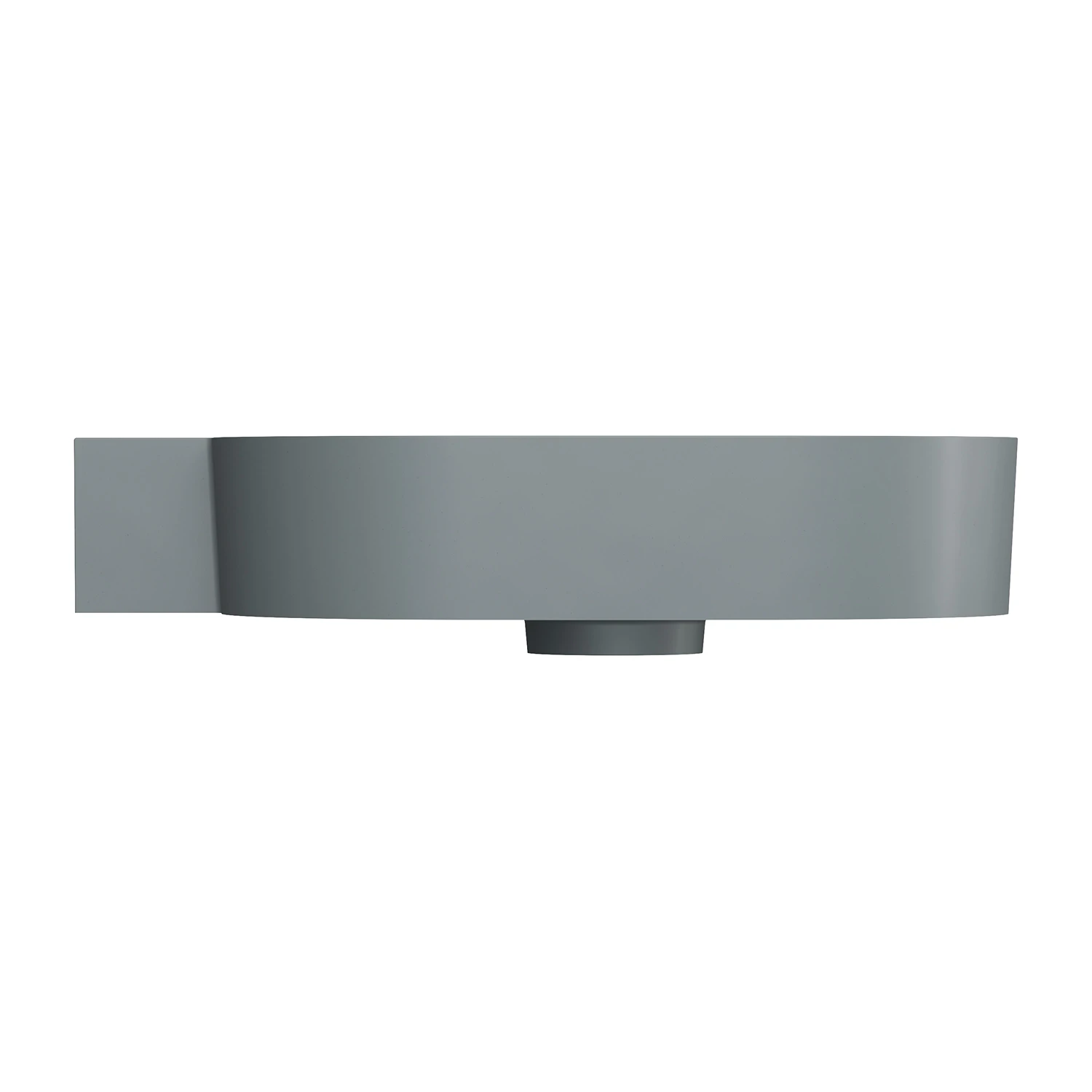 countertop/wall-mounted basin - left, 64 x 44 cm