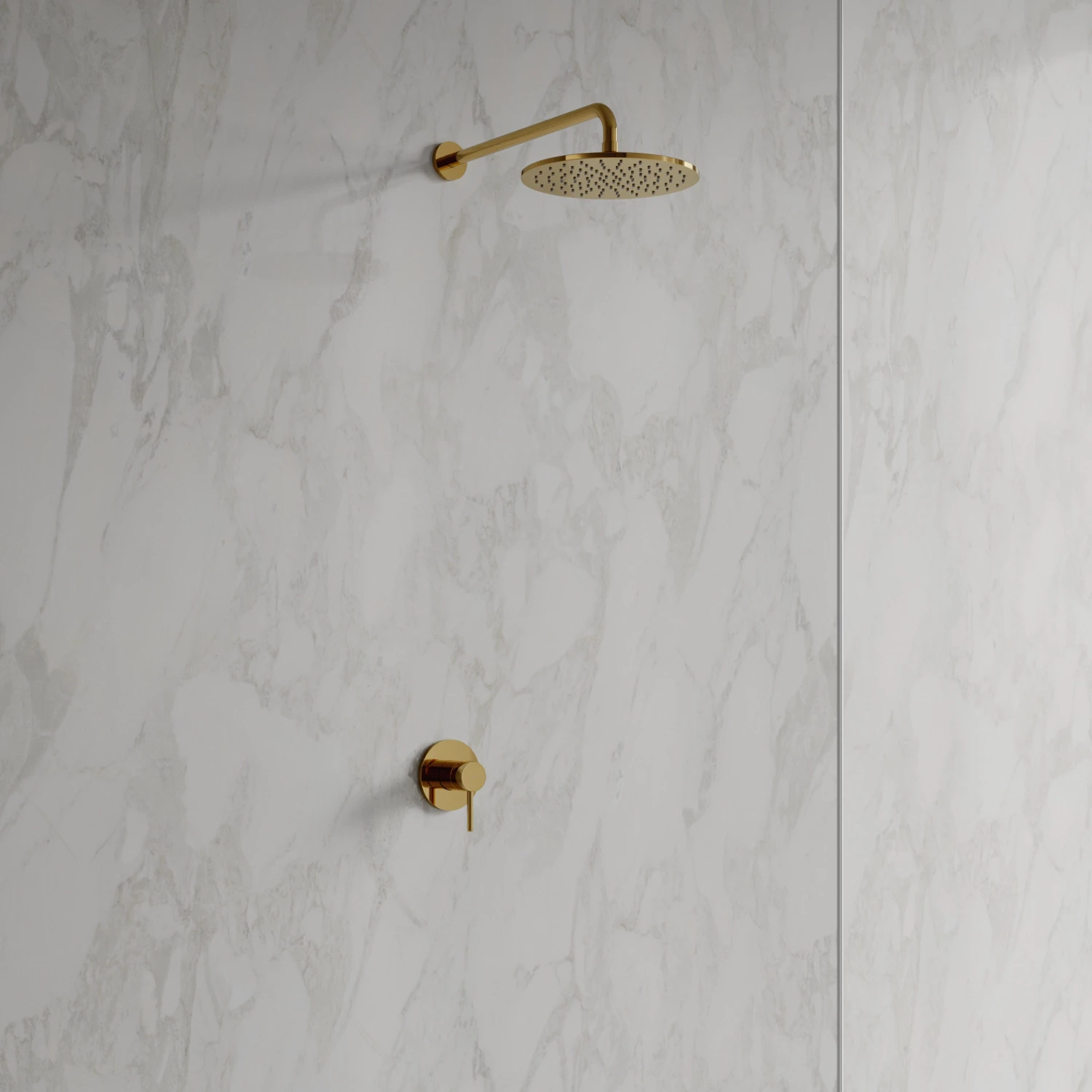 système de douche à encastrer