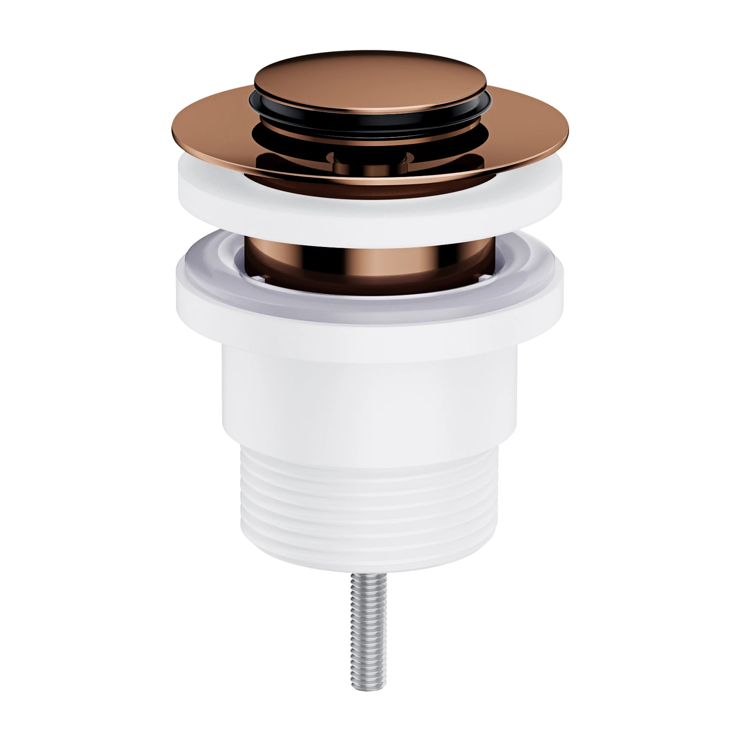 click clack basin and bidet waste