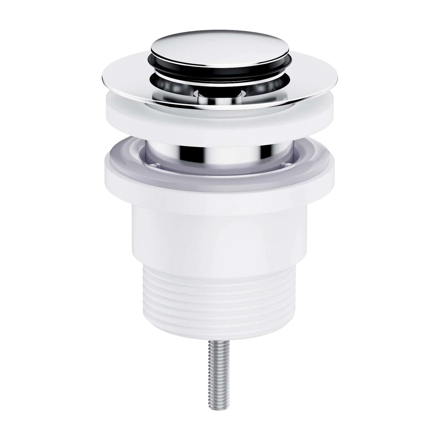 Klick-Klack-Stopfen für Waschtische ohne Überlauf