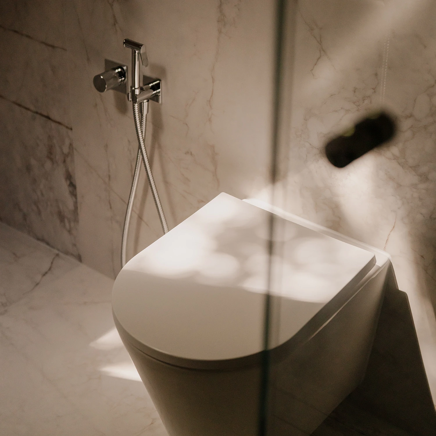 bidet system for concealed installation