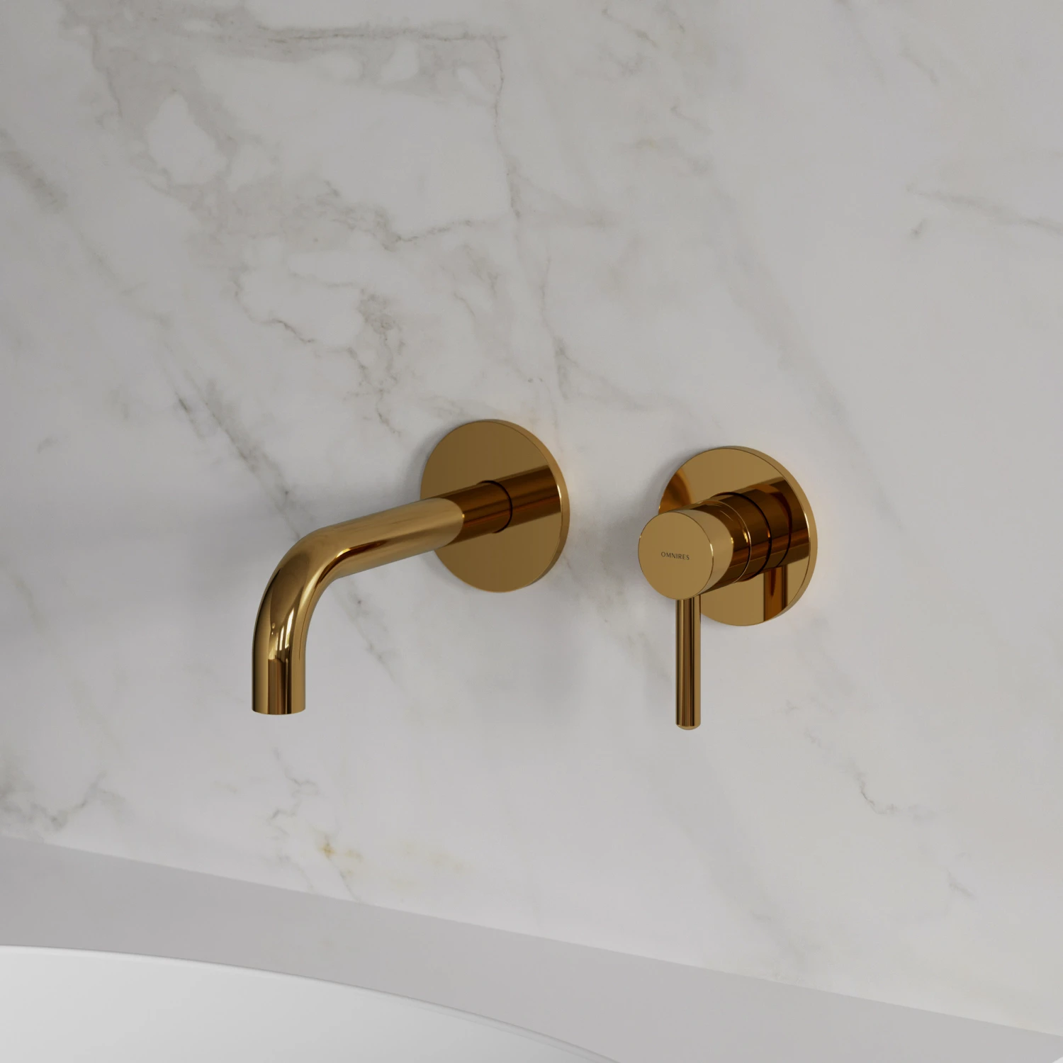 basin mixer for concealed installation