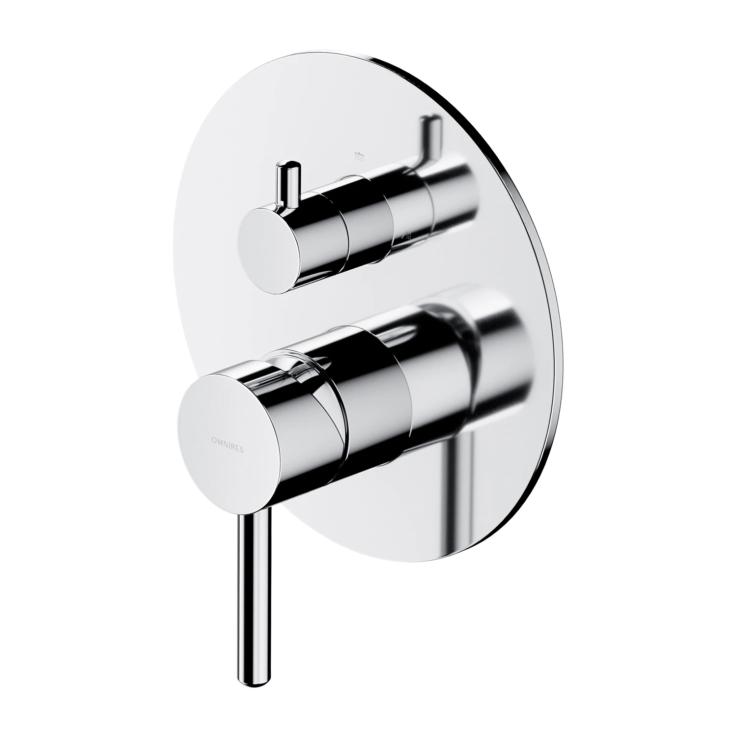 exposed element for 2-way shower mixer