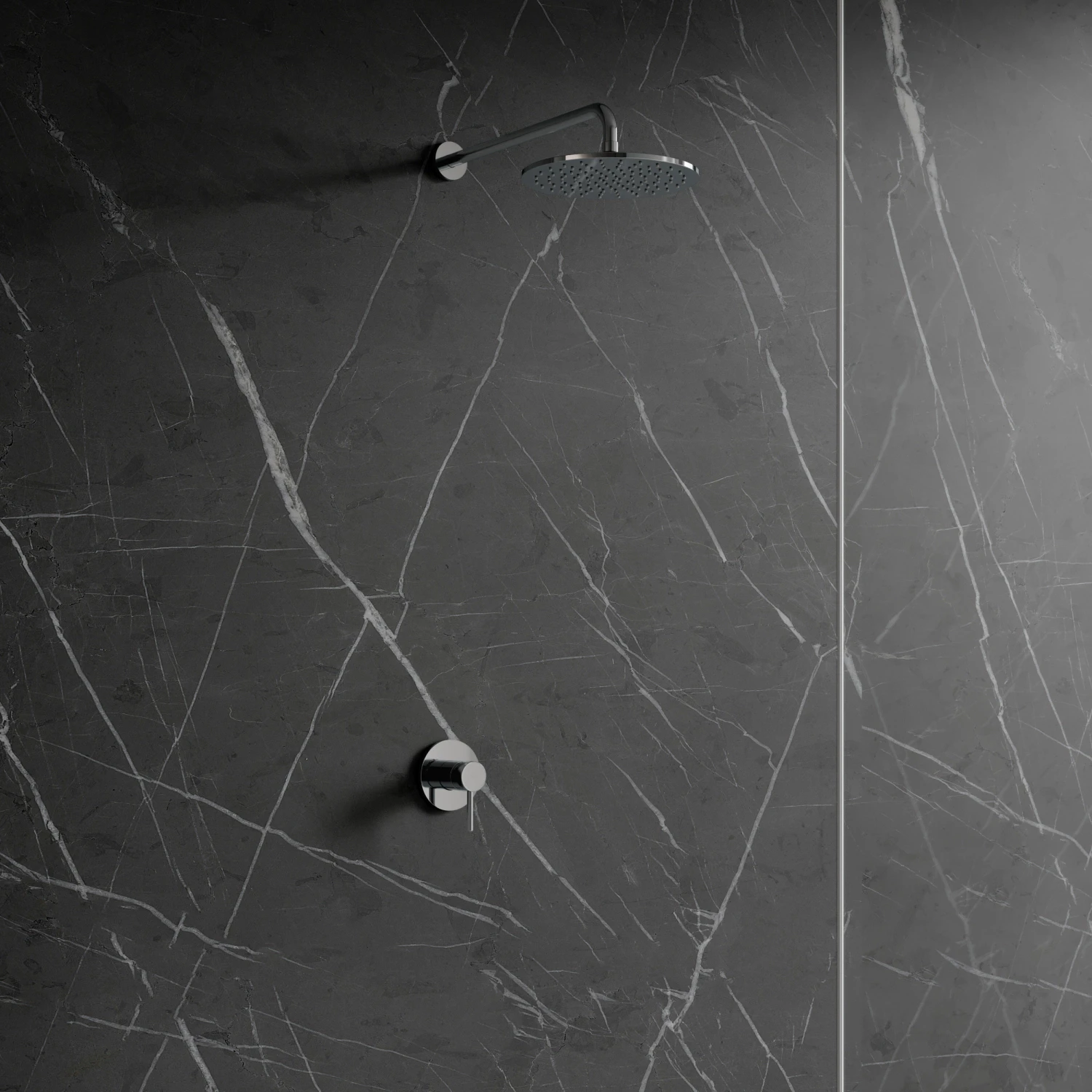 système de douche à encastrer