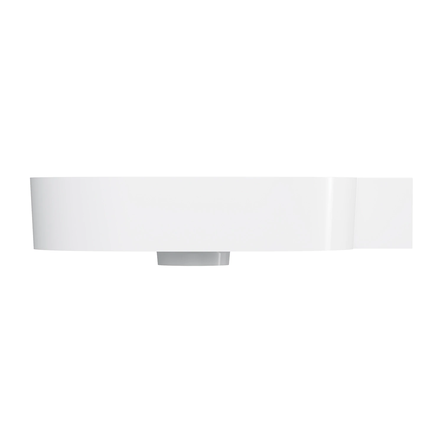 countertop/wall-mounted basin - right, 64 x 44 cm