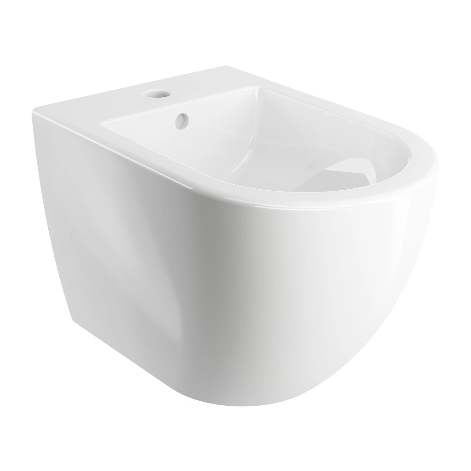 wall-mounted bidet, 54 x 36.5 cm