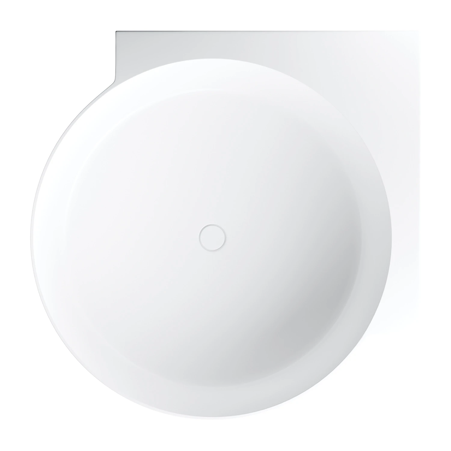 round corner bath, 120 x 120 cm