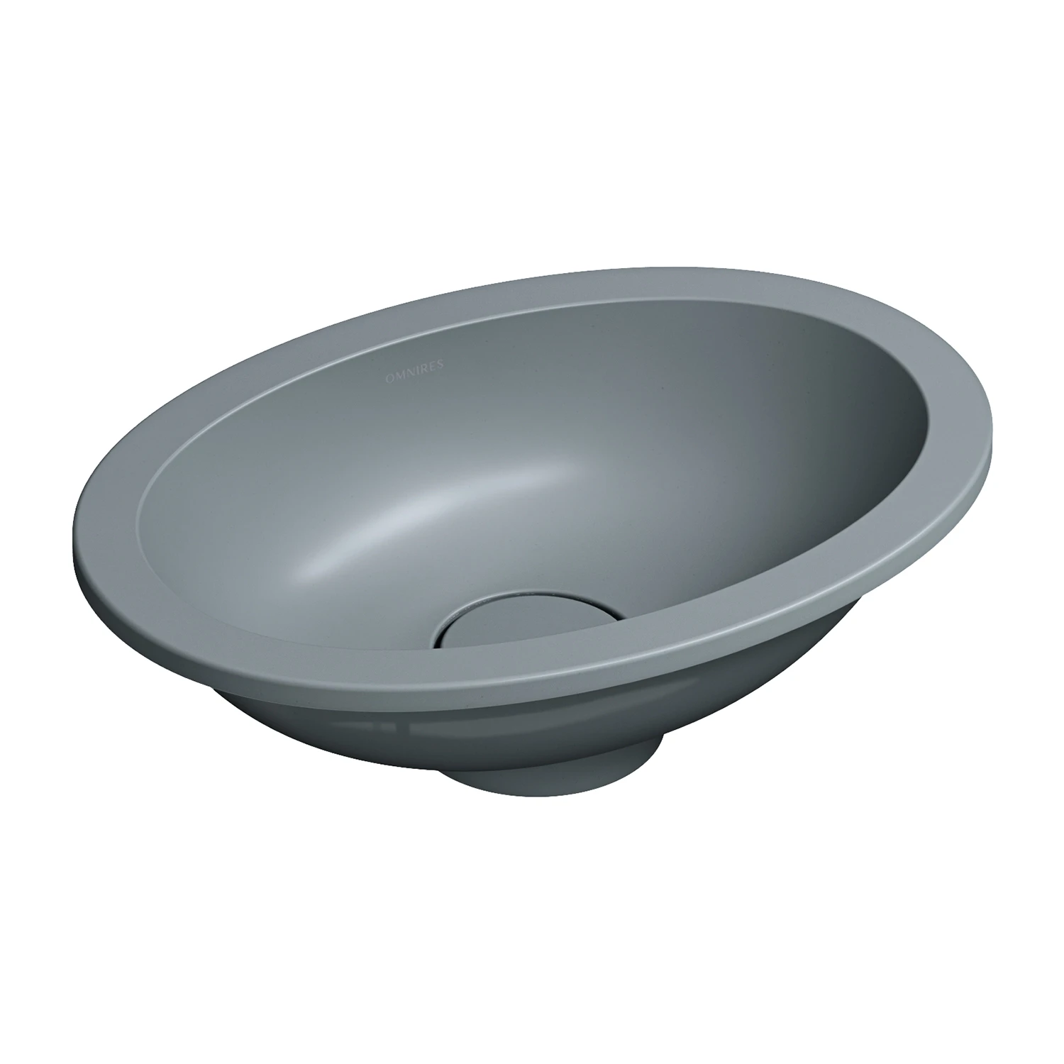 undercounter basin, 38 x 25 cm