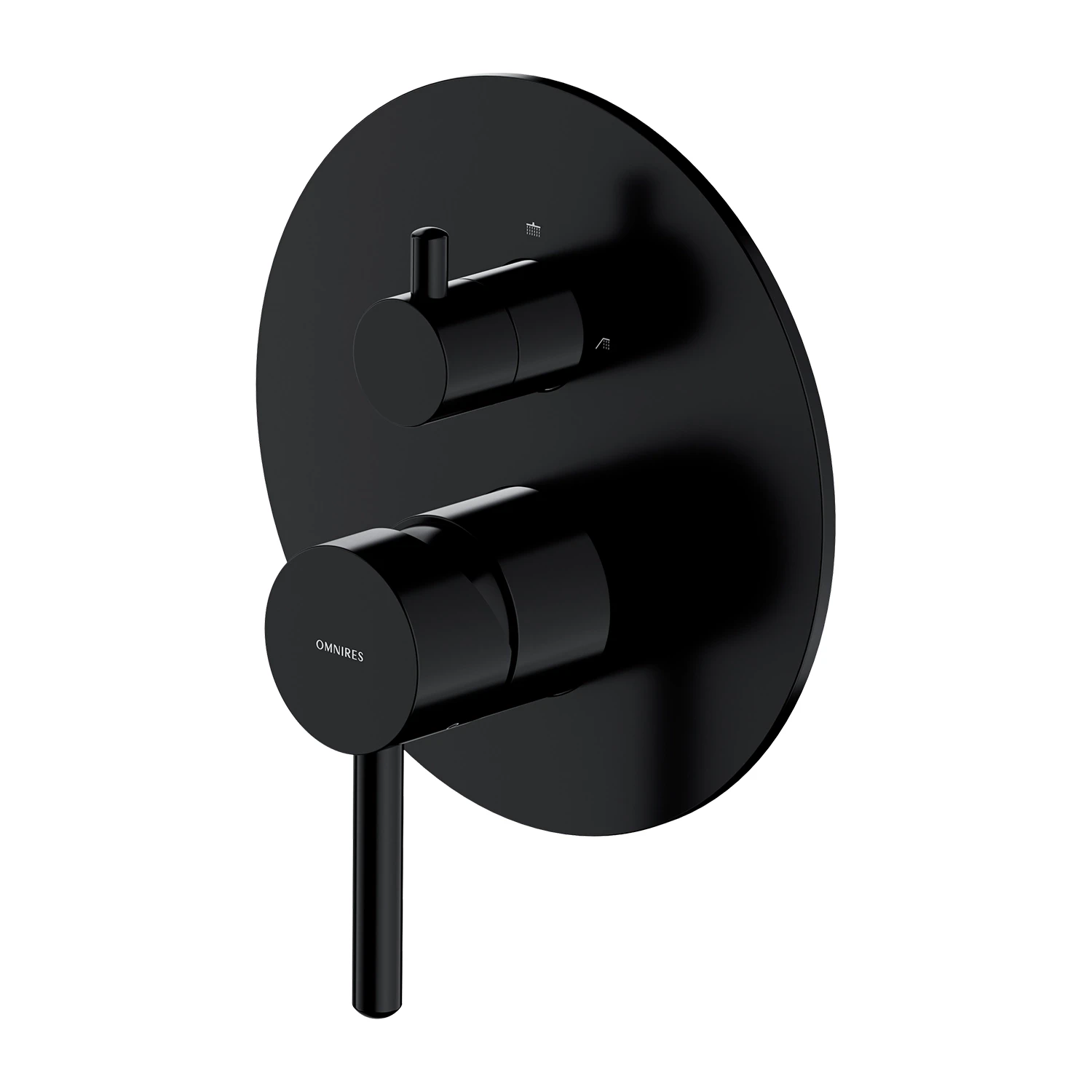 exposed element for 2-way shower mixer