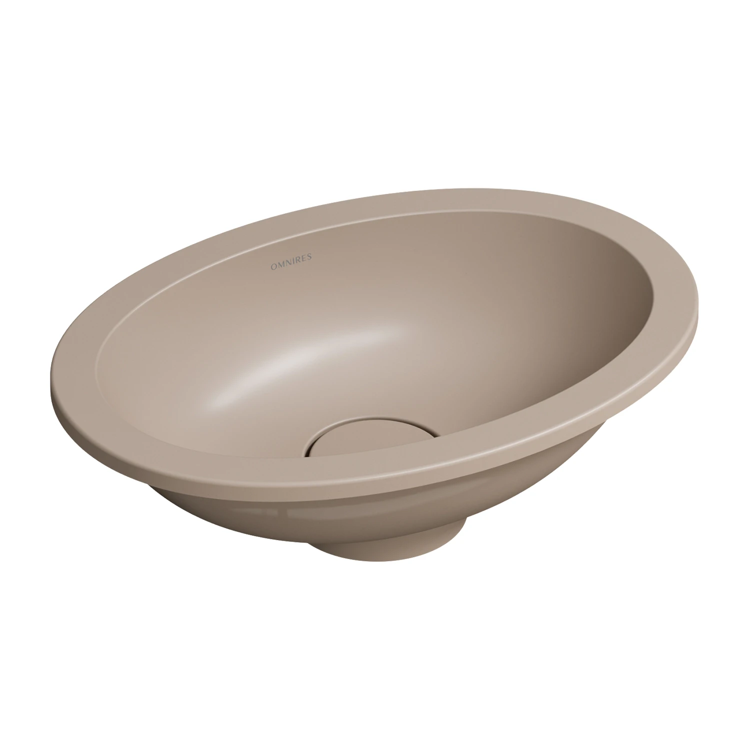 undercounter basin, 38 x 25 cm