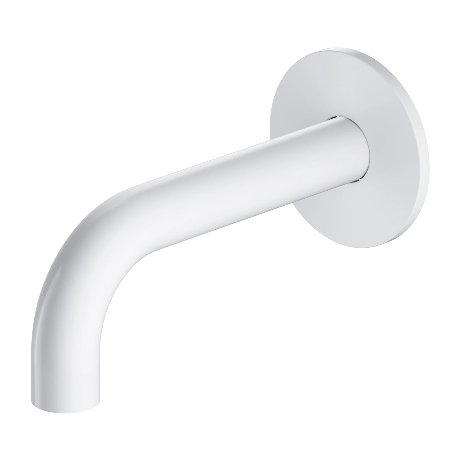wall-mounted bath spout