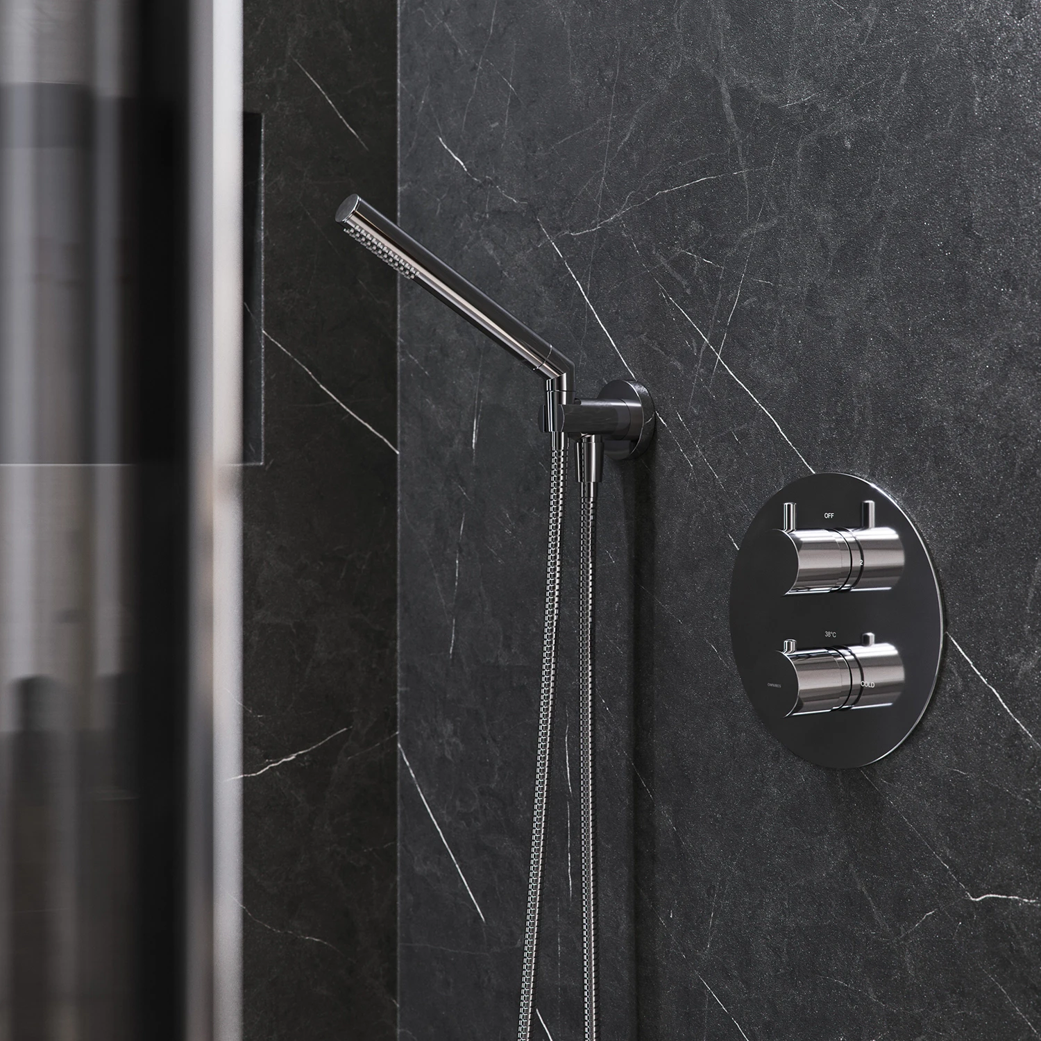 coude du pommeau de douche