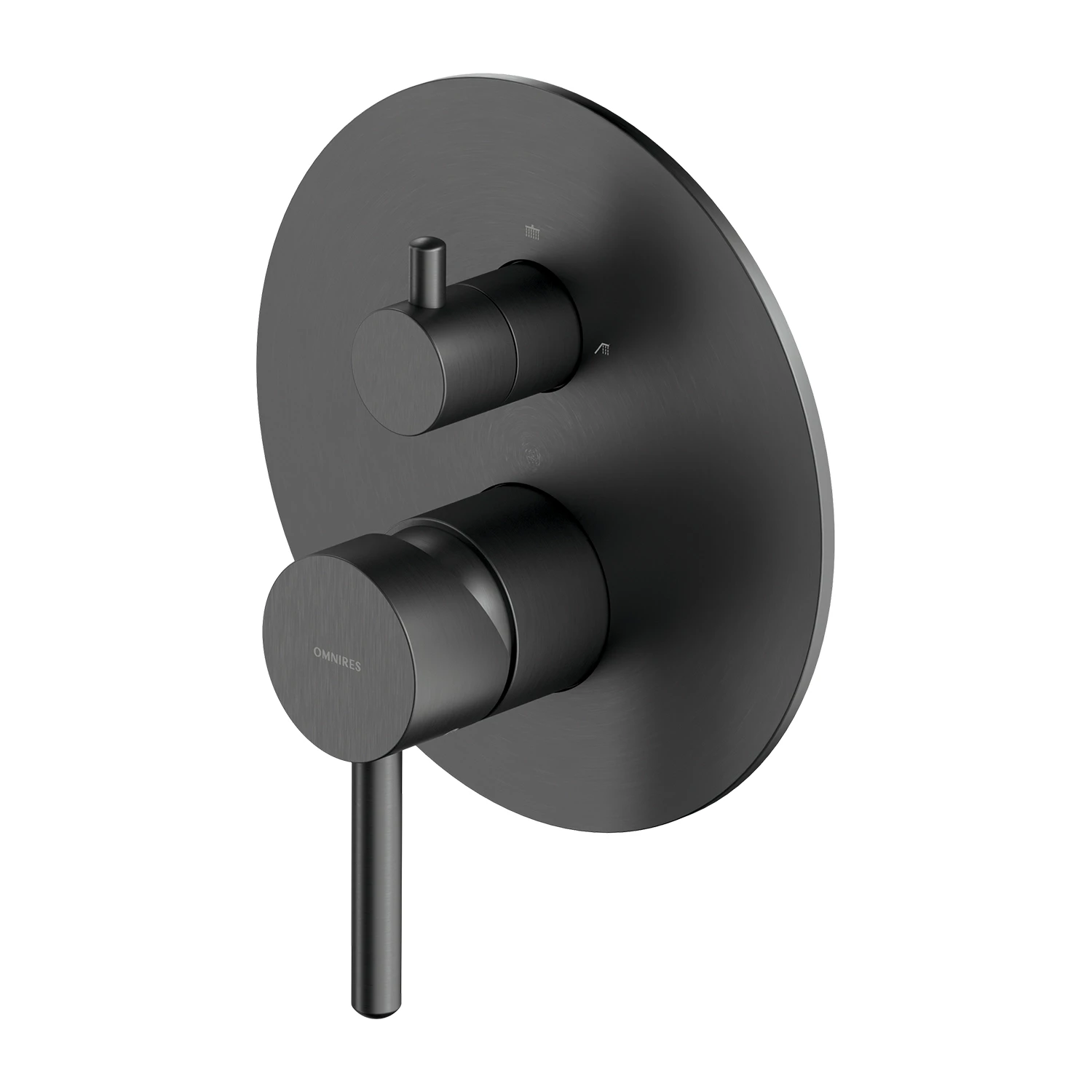 exposed element for 3-way shower/bath mixer