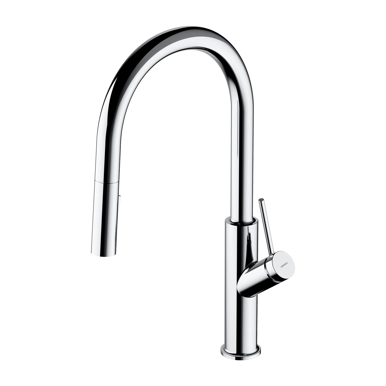 kitchen tap with pull-out spout