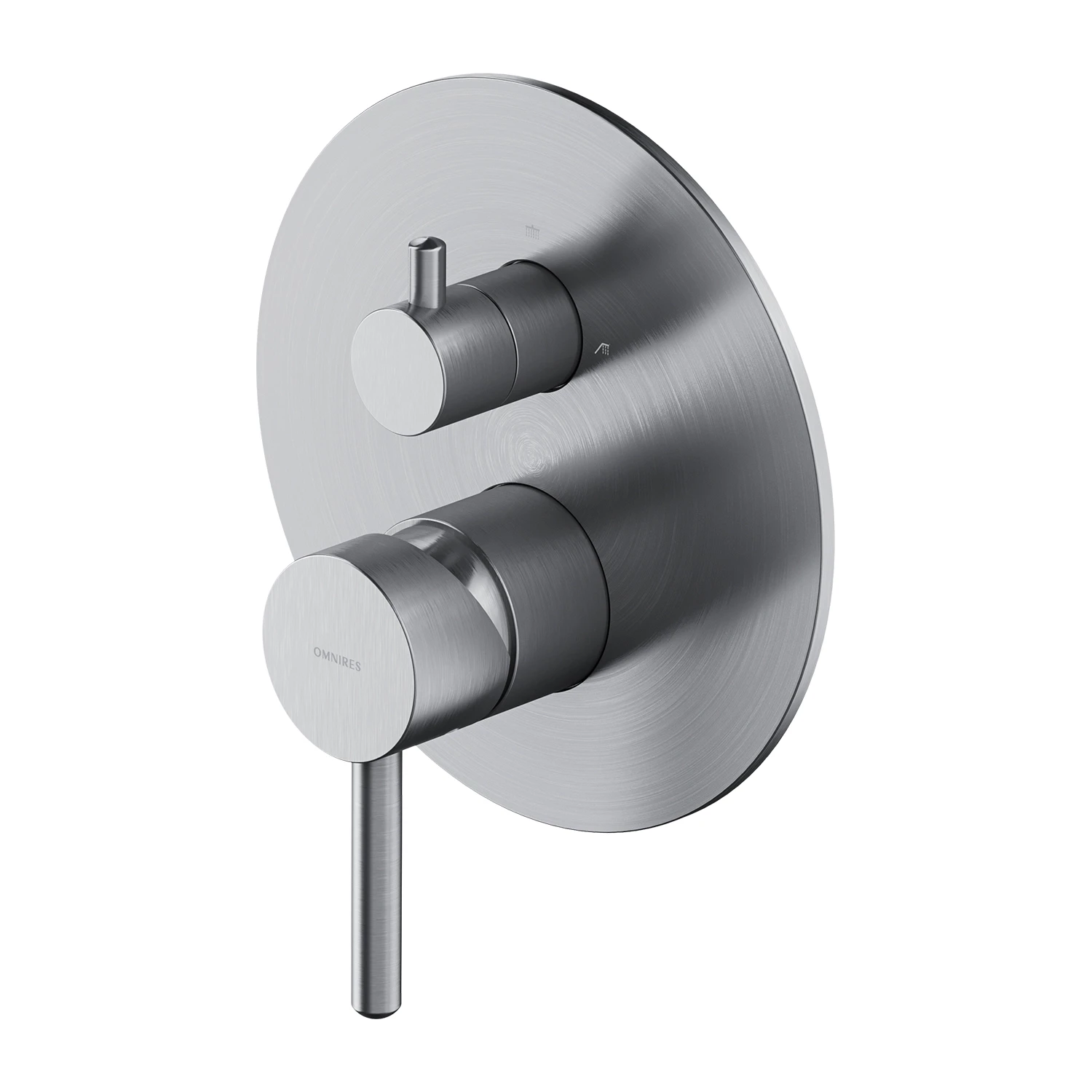 exposed element for 3-way shower/bath mixer