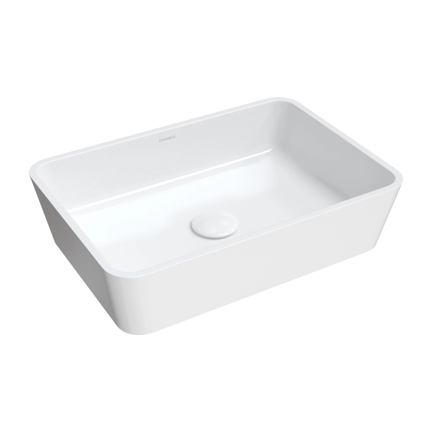 countertop basin, 50 x 35 cm