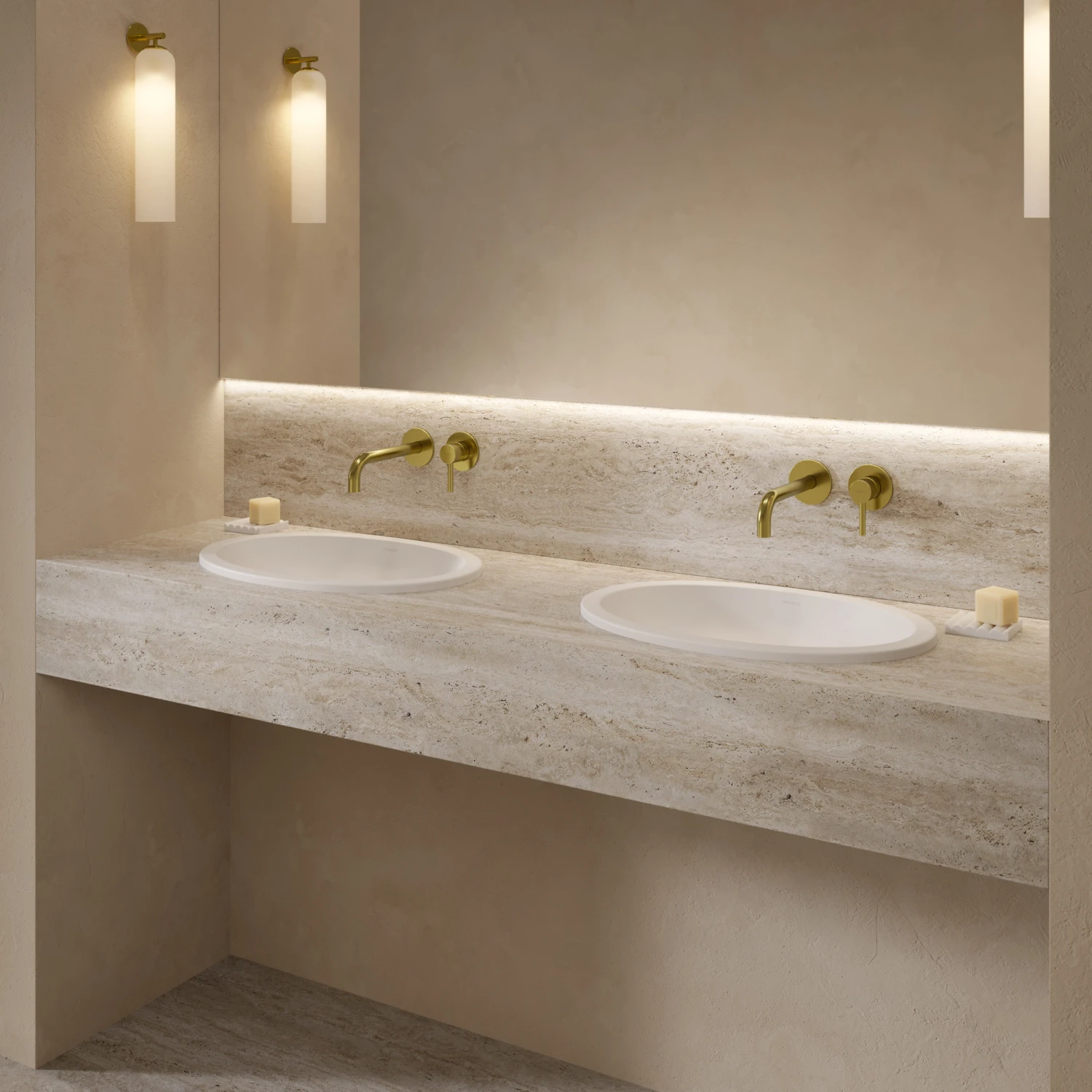 undercounter basin, 48 x 31 cm