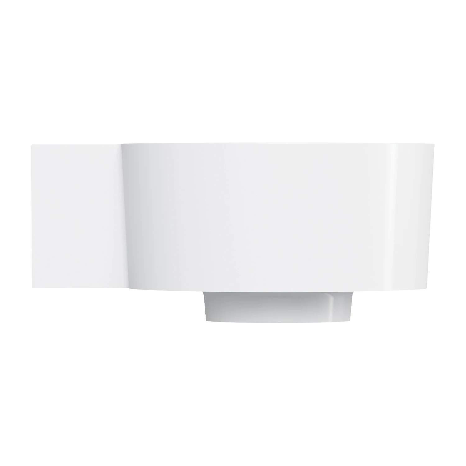 vasque à poser/suspendu - gauche, 33 x 34 cm