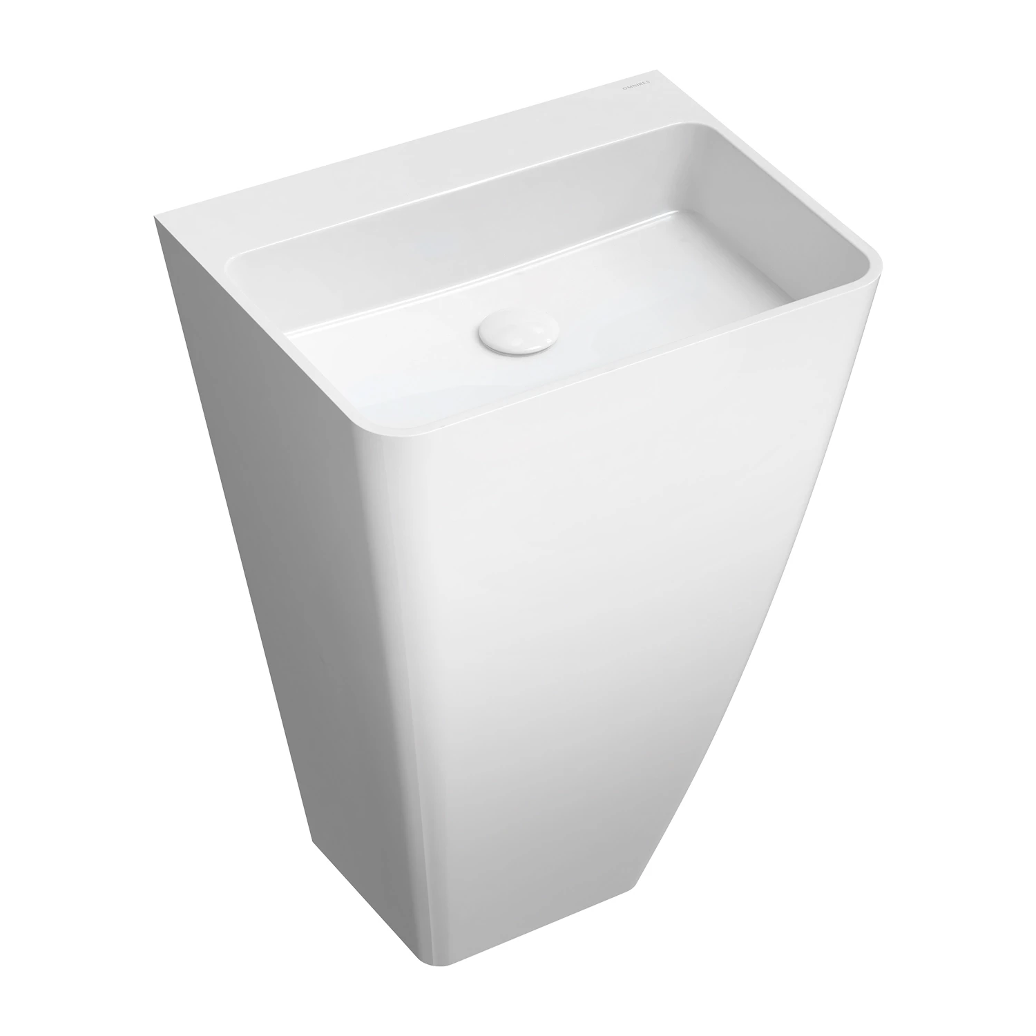 freestanding basin, 55 x 43 cm