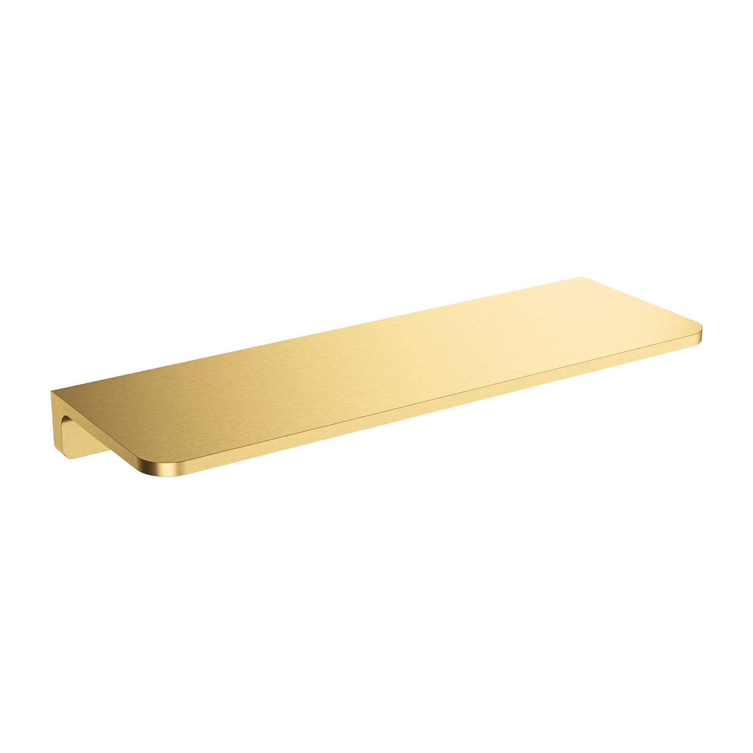 brass shelf