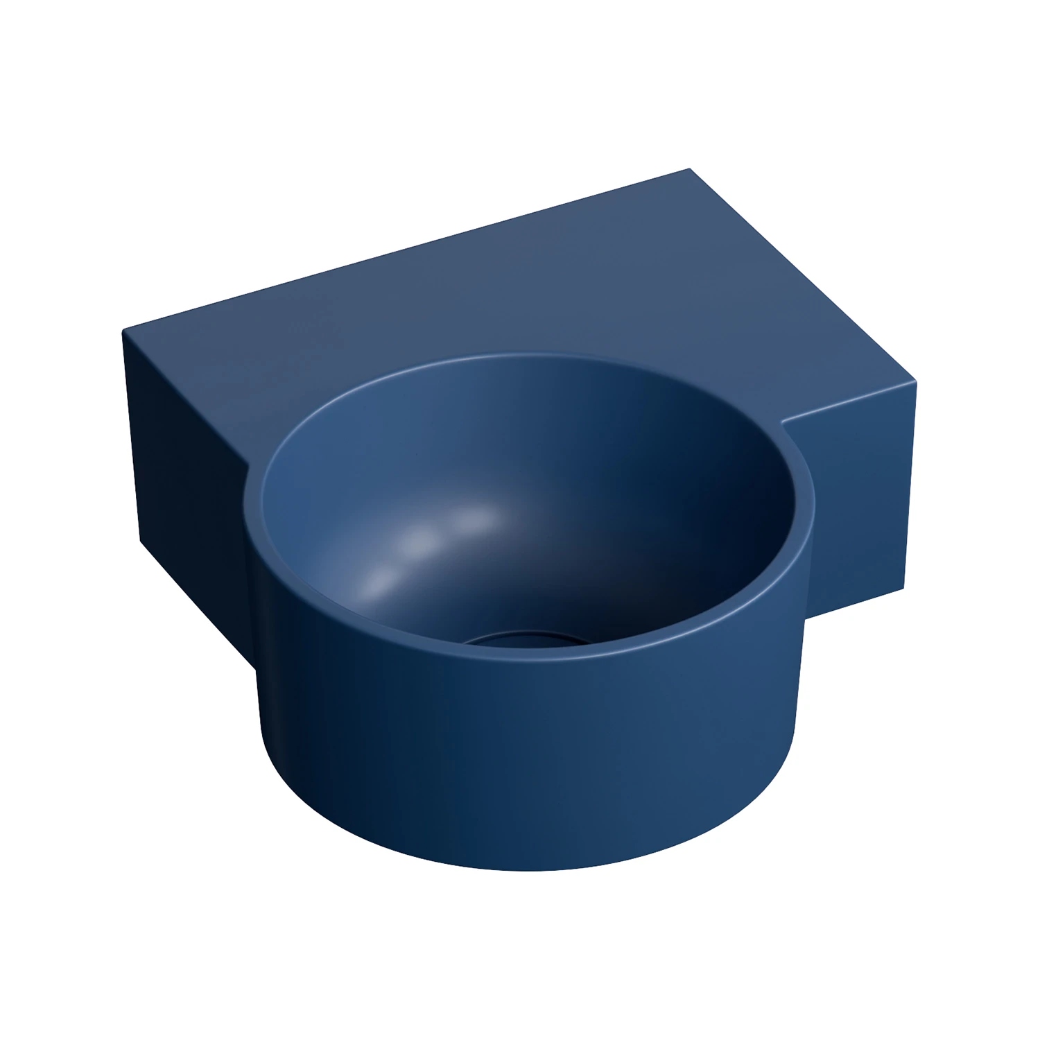 countertop/wall-mounted basin - right, 33 x 34 cm