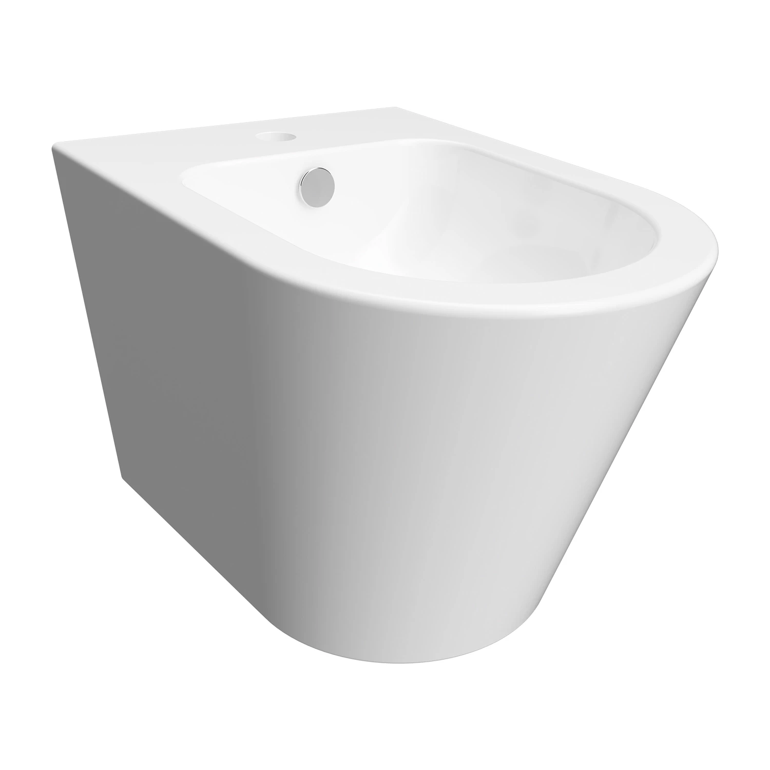 bidet suspendu, 51 x 36 cm