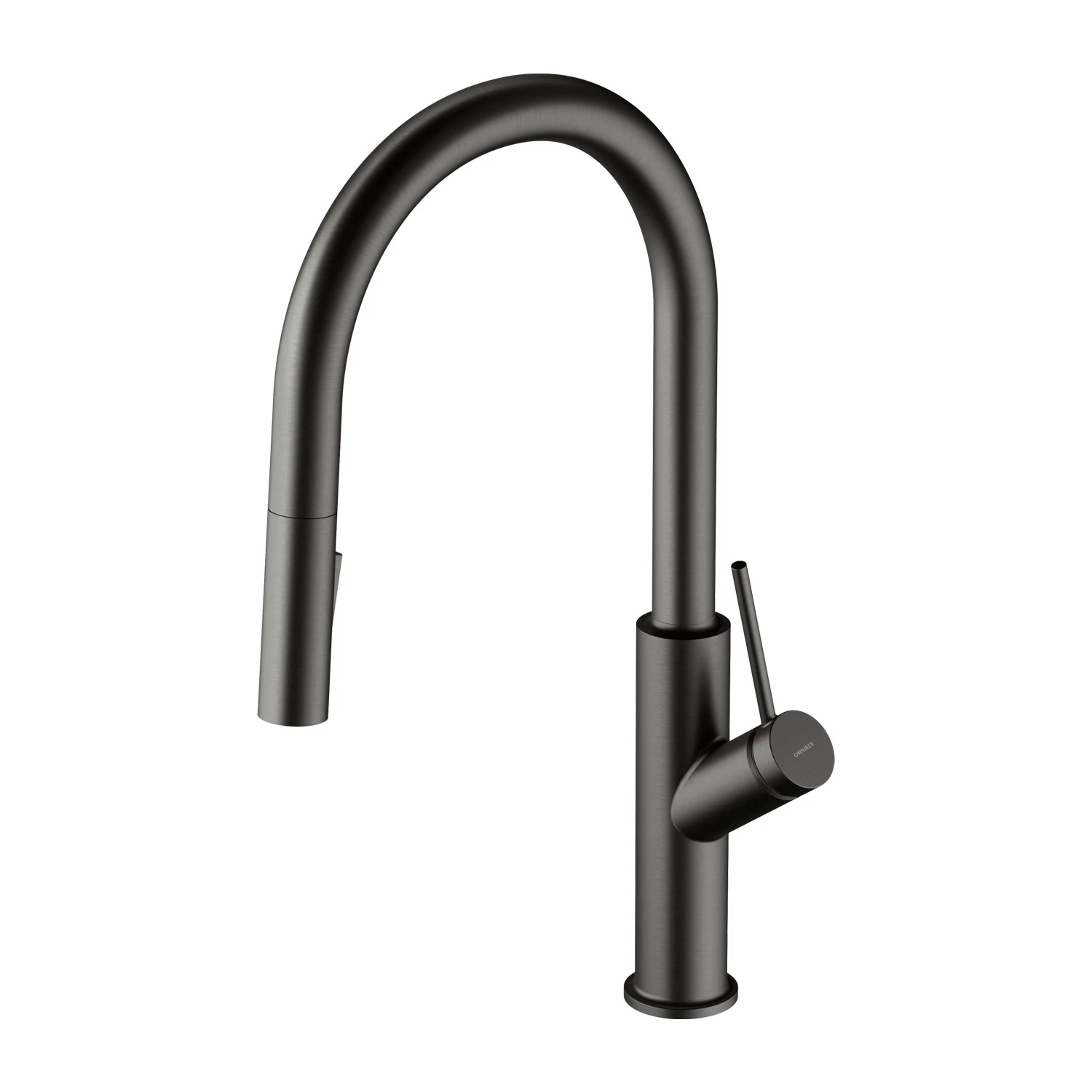 kitchen mixer with pull-out spout