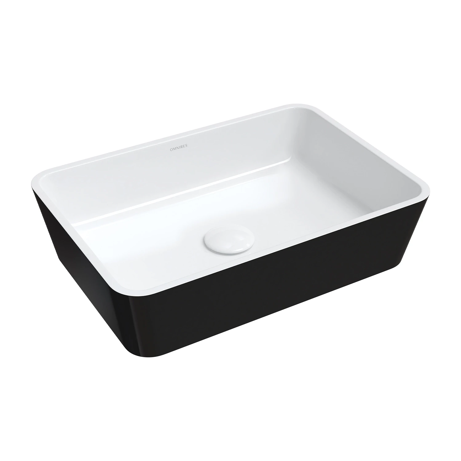 countertop basin, 50 x 35 cm