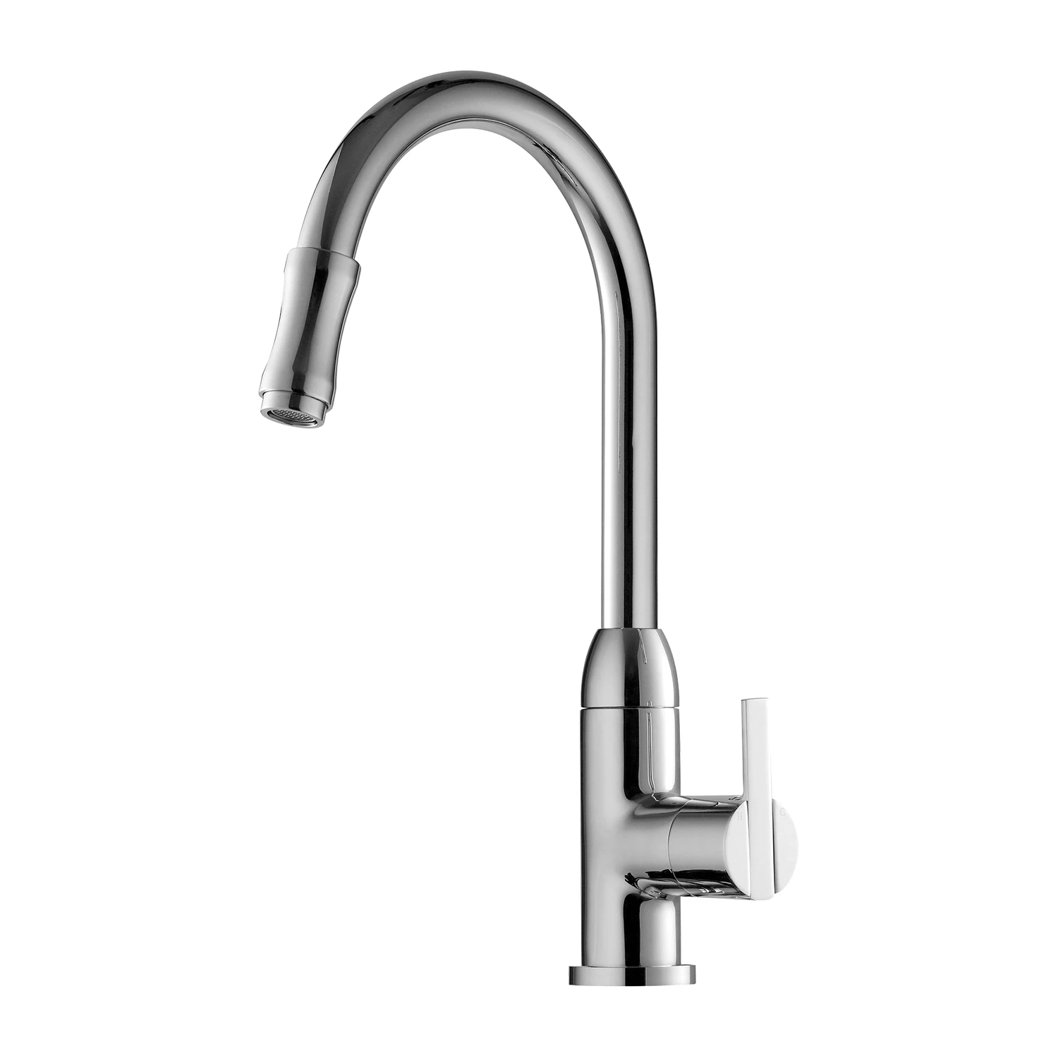 kitchen mixer with pull-out spout