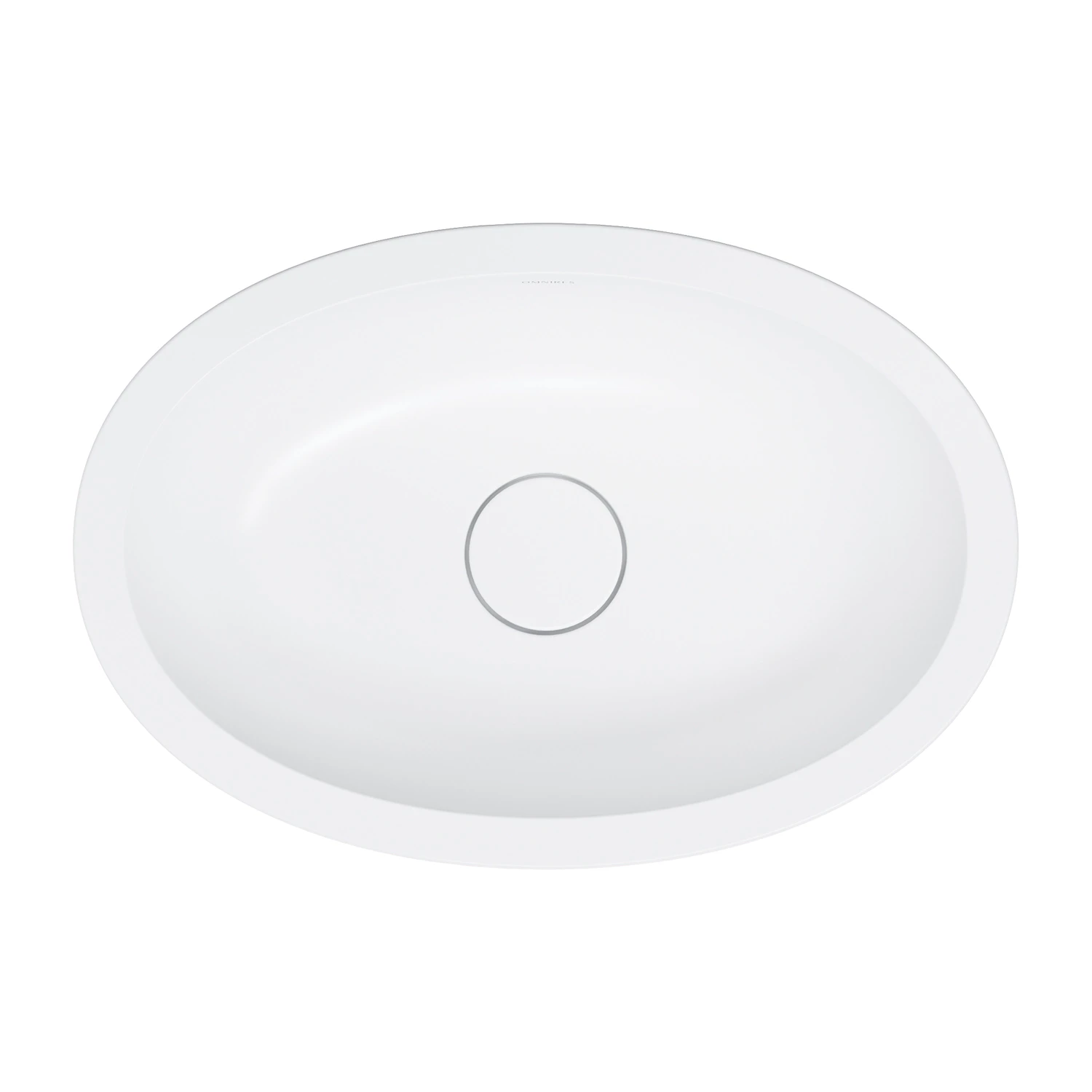 undercounter basin, 48 x 31 cm