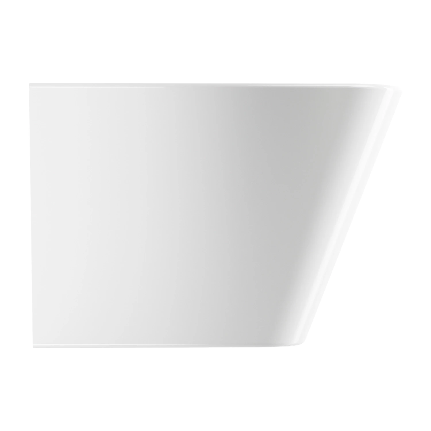 wall-mounted bidet, 49 x 35 cm