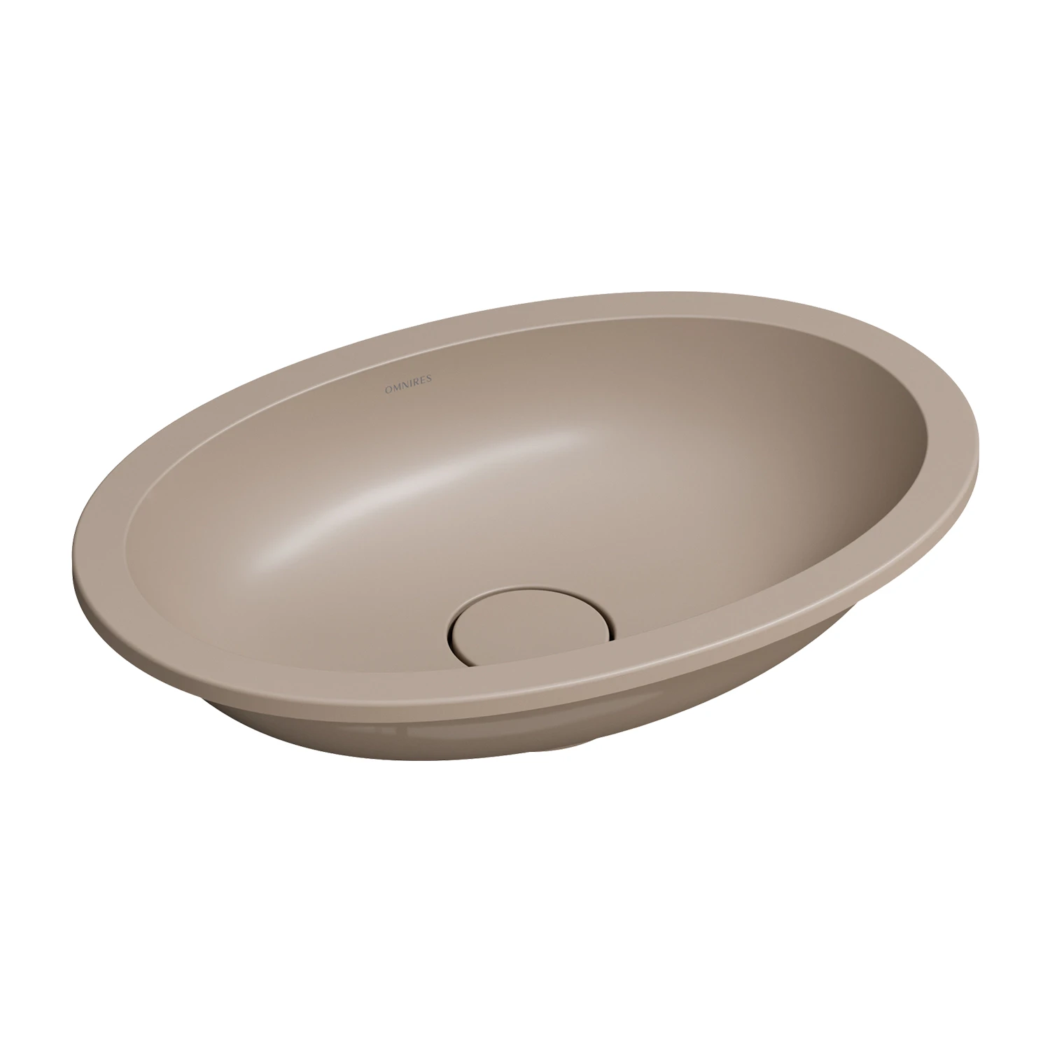 undercounter basin, 48 x 31 cm
