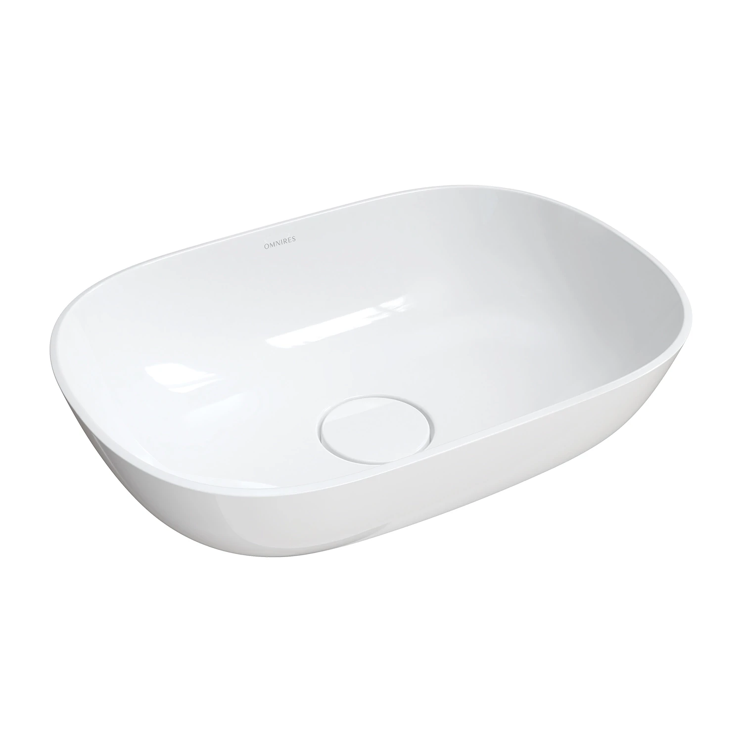 countertop basin, 50 x 35 cm