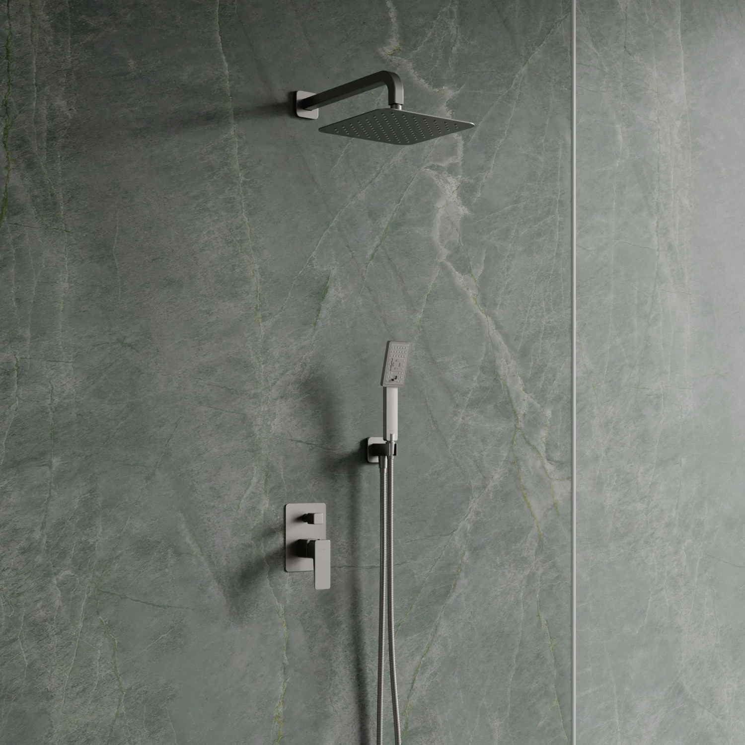 shower system for concealed installation