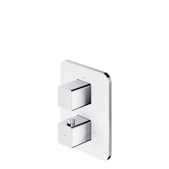 mélangeur thermostatique de douche et de baignoire à encastrer