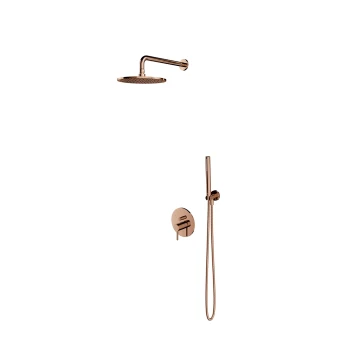 shower system for concealed installation