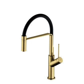 kitchen tap with pull-out spout