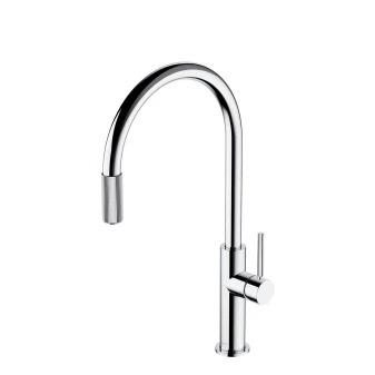 sink mixer with a water filtering system