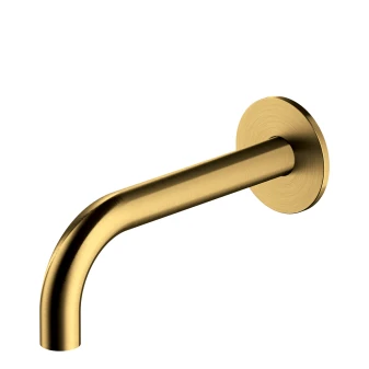 wall-mounted bath spout