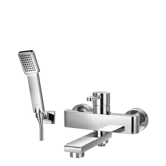 bateria wannowa z zestawem prysznicowym