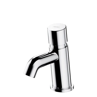 self-closing basin mixer