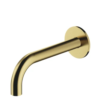 wall-mounted bath spout