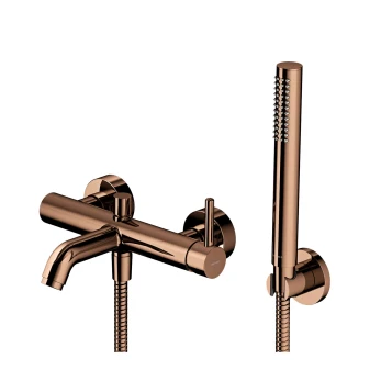 Badewannenarmatur mit einem Brause-Set