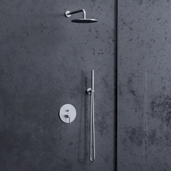 shower system for concealed installation